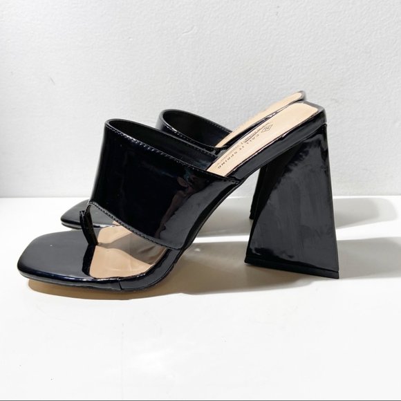 8 Call it Spring Sorayaa High heel mule sandals - Flared block heel - Picture 1 of 8